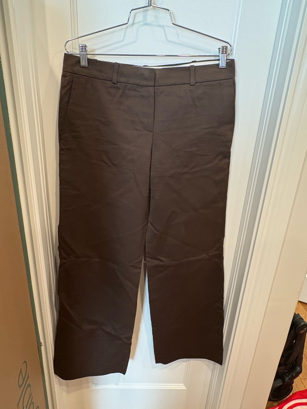 Chloe Wide Leg Brown Teousers